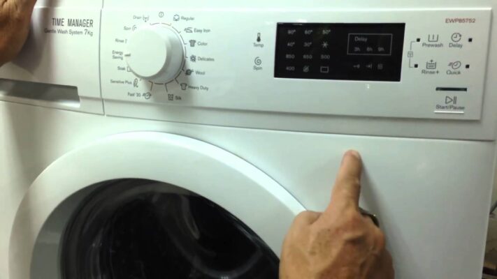 Hướng dẫn tự khắc phục lỗi E5E trên máy giặt Electrolux